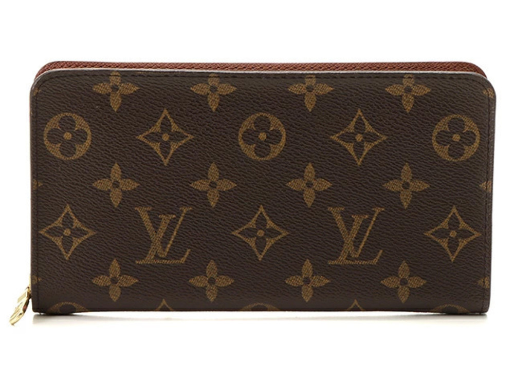 LOUIS VUITTON Wallet Accessories Portemonnaie Zip Long Monogram SS